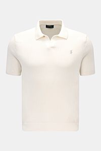 Polo Ralph Lauren Kurzarm-Strickpolo offwhite