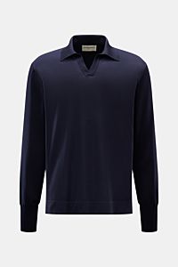 Officine Générale Strickpolo 'Simone' navy