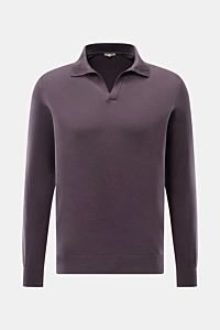 BRAUN Hamburg Knit polo shirt anthracite