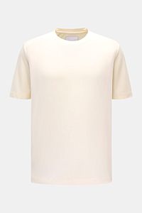 Marco Pescarolo Rundhals-T-Shirt 'James' creme