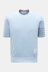 Thom Browne Crew neck T-shirt smoky blue