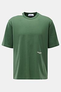 Stone Island Rundhals-T-Shirt 'Marina' grün