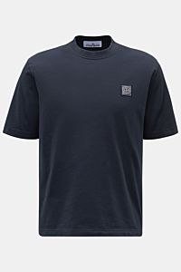 Stone Island T-Shirt 'Dyed Regular Fit' navy