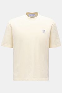 Stone Island T-Shirt 'Dyed Regular Fit' creme