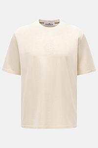 Stone Island Crew neck T-shirt cream