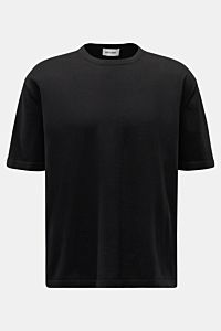 Soft Goat Short sleeve jumper black