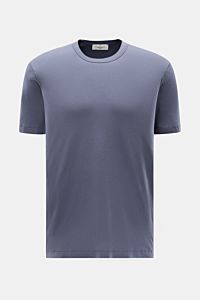 Piacenza 1733 Rundhals-T-Shirt graublau