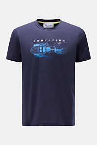 Zeybra Portofino 1962 Rundhals-T-Shirt 'Stampa' navy