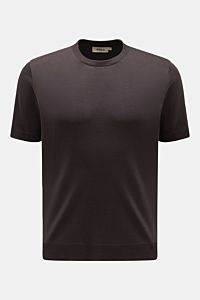 Altea Short sleeve jumper 'Cecil' grey-brown