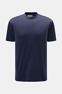 Aurélien Rundhals-T-Shirt navy