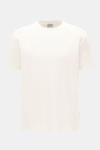 04651/ A trip in a bag Frottee T-Shirt 'Terry Tee' offwhite