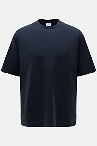 04651/ A trip in a bag Crew neck T-shirt 'If Tee' navy