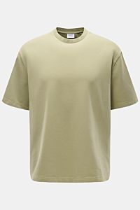 04651/ A trip in a bag Crew neck T-shirt 'If Tee' sage