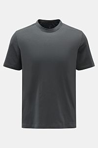 Officine Générale Rundhals-T-Shirt 'Cneck Tee' dunkelgrau