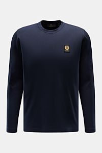 Belstaff Rundhals-Longsleeve navy