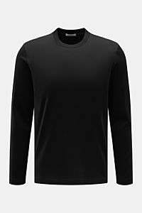 Stefan Brandt Rundhals-Longsleeve 'Eli' schwarz