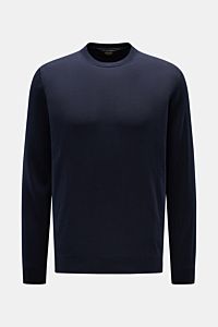 Filippo de Laurentiis Rundhalspullover navy