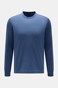 Drumohr Feinstrickpullover dunkelblau
