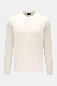 Drumohr Feinstrickpullover weiß
