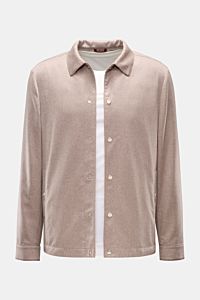 Brunello Cucinelli Cashmere overshirt sand mottled