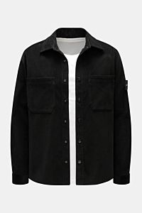 Stone Island Corduroy overshirt black
