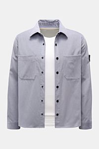 Stone Island Cord Overshirt rauchblau