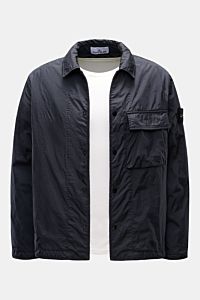 Stone Island Overshirt 'Crinkle Reps' navy