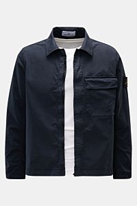 Stone Island Overshirt 'Stretch Cotton' navy