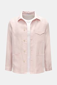 Boglioli Leinen Overshirt rosé