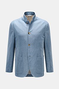 Agnona Sakko rauchblau meliert