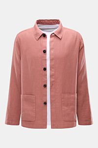 04651/ A trip in a bag Overshirt 'Linen Jacket' mauve