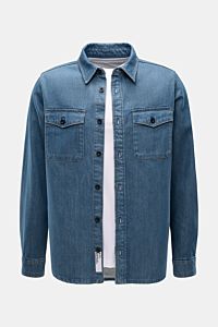 A.P.C. Jeans-Overshirt rauchblau