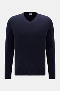 von Braun Cashmere V-Neck Pullover navy