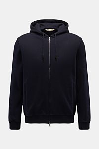 Cashmere Strickjacke navy