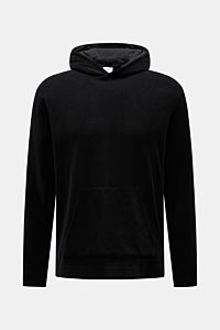 04651/ A trip in a bag Terry hooded jumper 'Terry' black