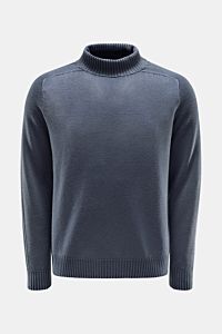 04651/ A trip in a bag Rollkragenpullover graublau
