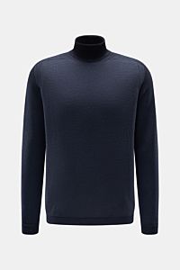 04651/ A trip in a bag Rollkragenpullover dunkelblau