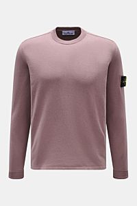 Stone Island Rundhalspullover flieder