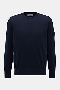 Stone Island Rundhalspullover navy