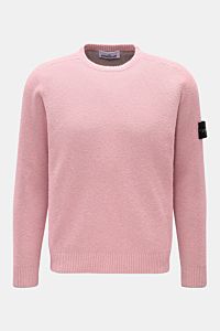 Stone Island Rundhalspullover rosé