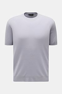 Colombo Kurzarmpullover rauchblau