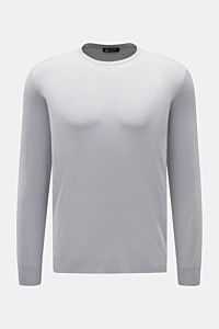 Colombo Rundhalspullover rauchblau