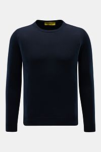 B.F. Knitwear Crew neck jumper dark navy