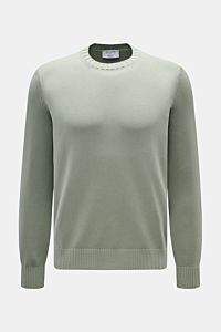 Gran Sasso Rundhalspullover salbei