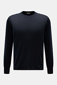 Gran Sasso Rundhalspullover navy