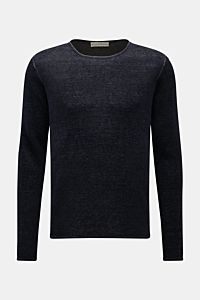 Kiefermann Crew neck jumper 'Jenario' navy mottled