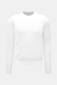 Kiefermann Rundhalspullover 'Glenndun' weiß