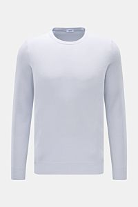von Braun Cashmere Rundhalspullover hellblau
