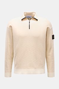 Stone Island Half-zip jumper cream