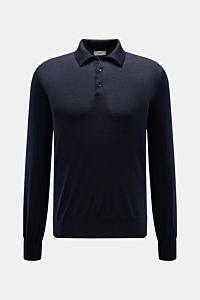 Agnona Strickpolo navy